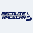 Samolepka na auto s npisem Beacuse Racecar