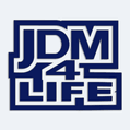Samolepka na auto npis JDM 4 LIVE