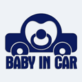 Nlepka dt v aut dudlk baby in car
