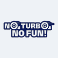 Samolepka s npisem No Turbo No Fun