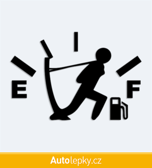 Samolepka na auto no fuel