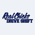Samolepka s textem Real Chicks Drive Shift