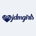 Samolepka na auto srdce JDM girls