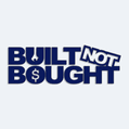 Nlepka s textem Built not Bought