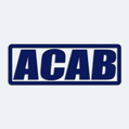 Samolepka s nápisem ACAB - All Cops Are Bastards