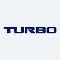 Nálepka na auto s nápisem Turbo