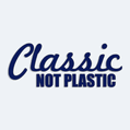 Samolepka na auto s npisem Classic not plastic