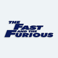 Samolepka na auto s nápisem Fast and Furious