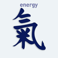 Samolepka na auto s čínským znakem Energy