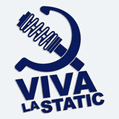 Samolepka na auto s nápisem Viva La Static