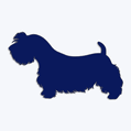 Samolepka pes v aut - sealyhamsk terir