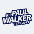Nálepka RIP Paul Walker na auto