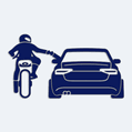 Samolepka respekt motorkm