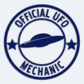 Nálepka Oficial UFO Mechanic na auto