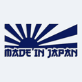 Samolepka vlajka made in japan