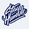Samolepka s npisem Stay Humble
