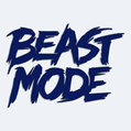 Samolepka s textem BEAST MODE