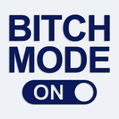 Samolepka na auto Bitch Mode On