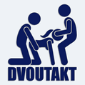 Samolepka na auto dvoutakt