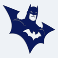 Samolepka na auto Batman