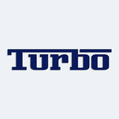 Samolepka s npisem turbo na auto