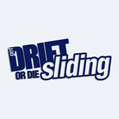 Nlepka s npisem drift sliding