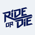 Samolepka ride or die na auto