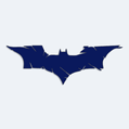 N�lepka logo batman na auto