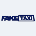Samolepka na auto s nápisem Fake Taxi