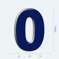 Plastick 3D samolepka - slice 0