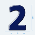 Plastick 3D samolepka - slice 2