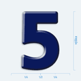 Plastick 3D samolepka - slice 5