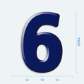 Plastick 3D samolepka - slice 6