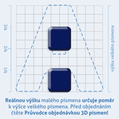 Plastick 3D samolepka - (znak) dvojteka