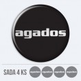 Sada 3D samolepek na stedy kol - agados