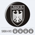 Sada 3D samolepek na stedy kol - Made In Germany