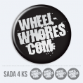 Sada 3D samolepek na stedy kol - WHEEL WHORES